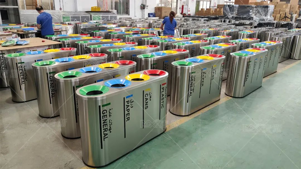 【MAX麥斯】垃圾分類果皮箱亮相卡塔爾世界杯