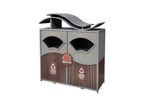 創意復古果皮箱