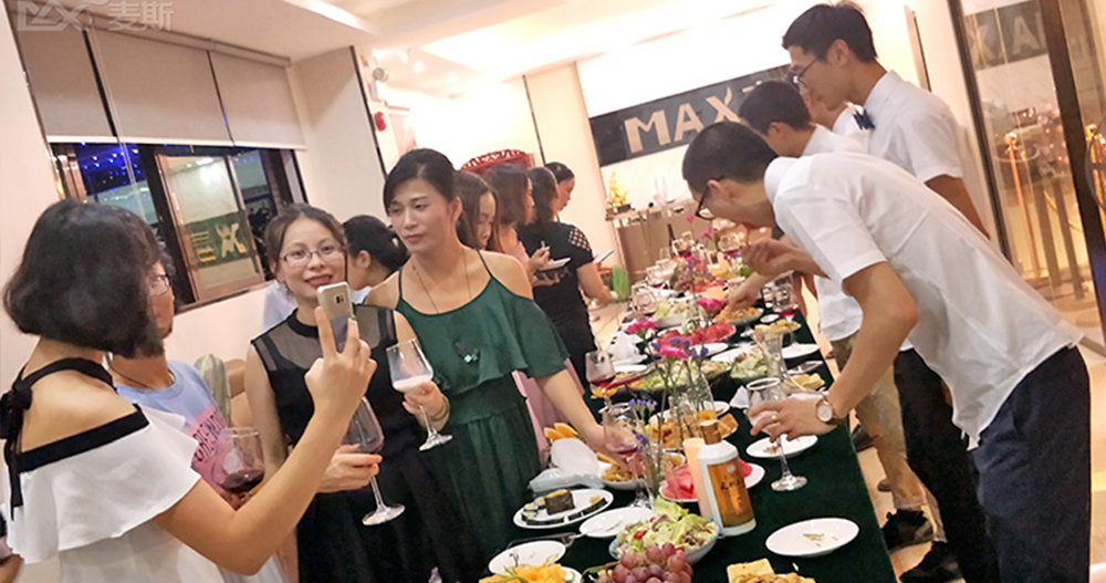 2018年中麥斯西式晚宴