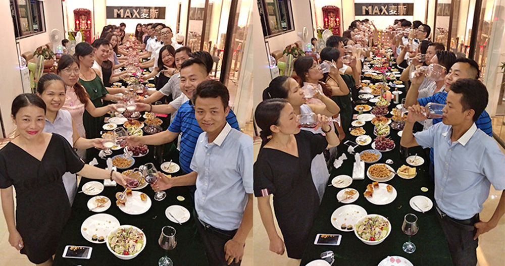 2018年中麥斯西式晚宴