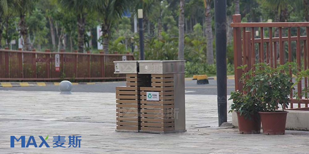 海南三亞奧特菜斯垃圾桶案例