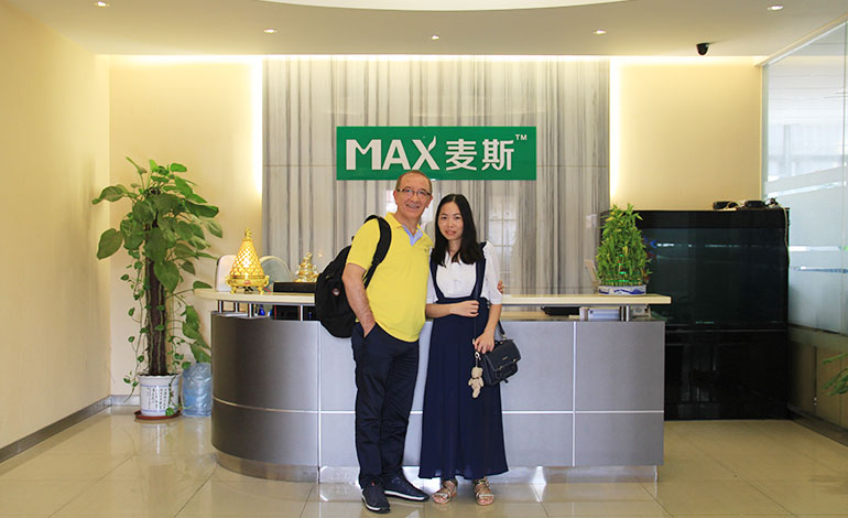 麥斯快訊：土耳其客戶蒞臨麥斯環保參觀合影