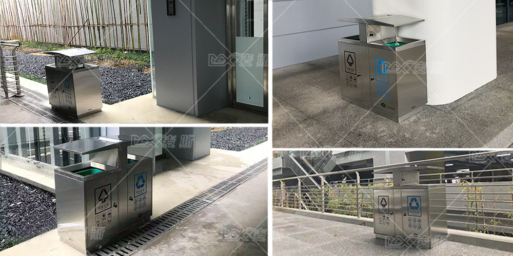 【MAX麥斯】戶外垃圾桶維護寧波機場乘車環境